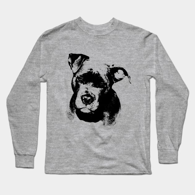 Staffordshire Bull Terrier - Staffordshire Bull Terrier Long Sleeve T-Shirt by Kudostees